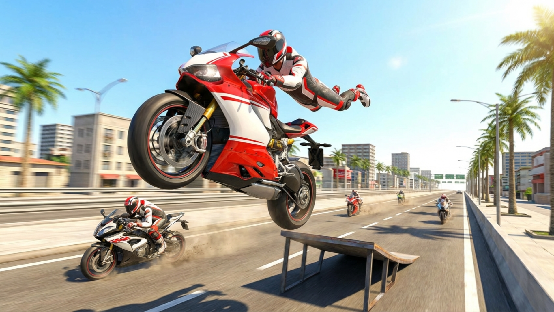 Moto Bike Highway Racing Game cover art