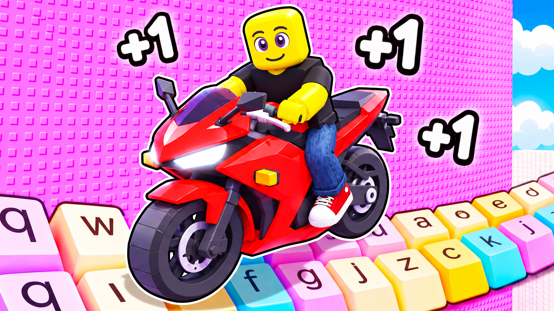 Moto Escape: Keyboard +1 Speed