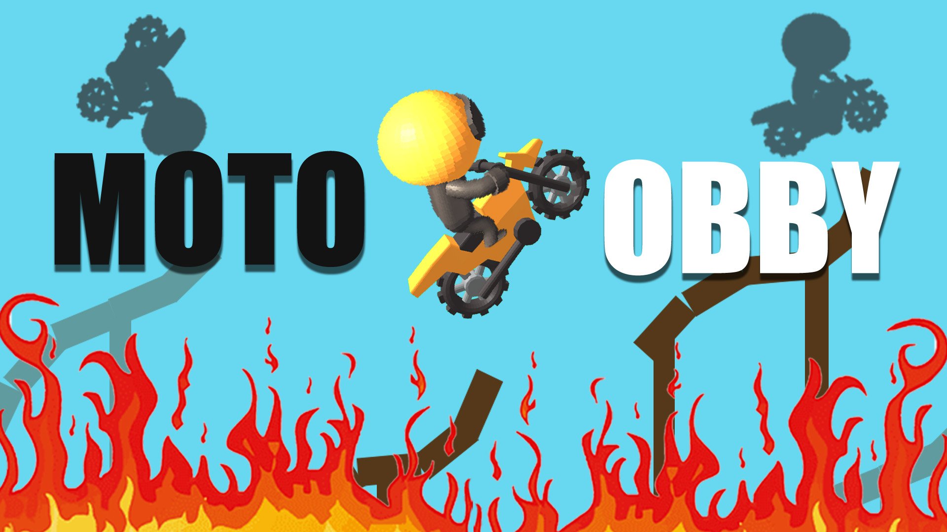 Arte da capa de Moto Obby