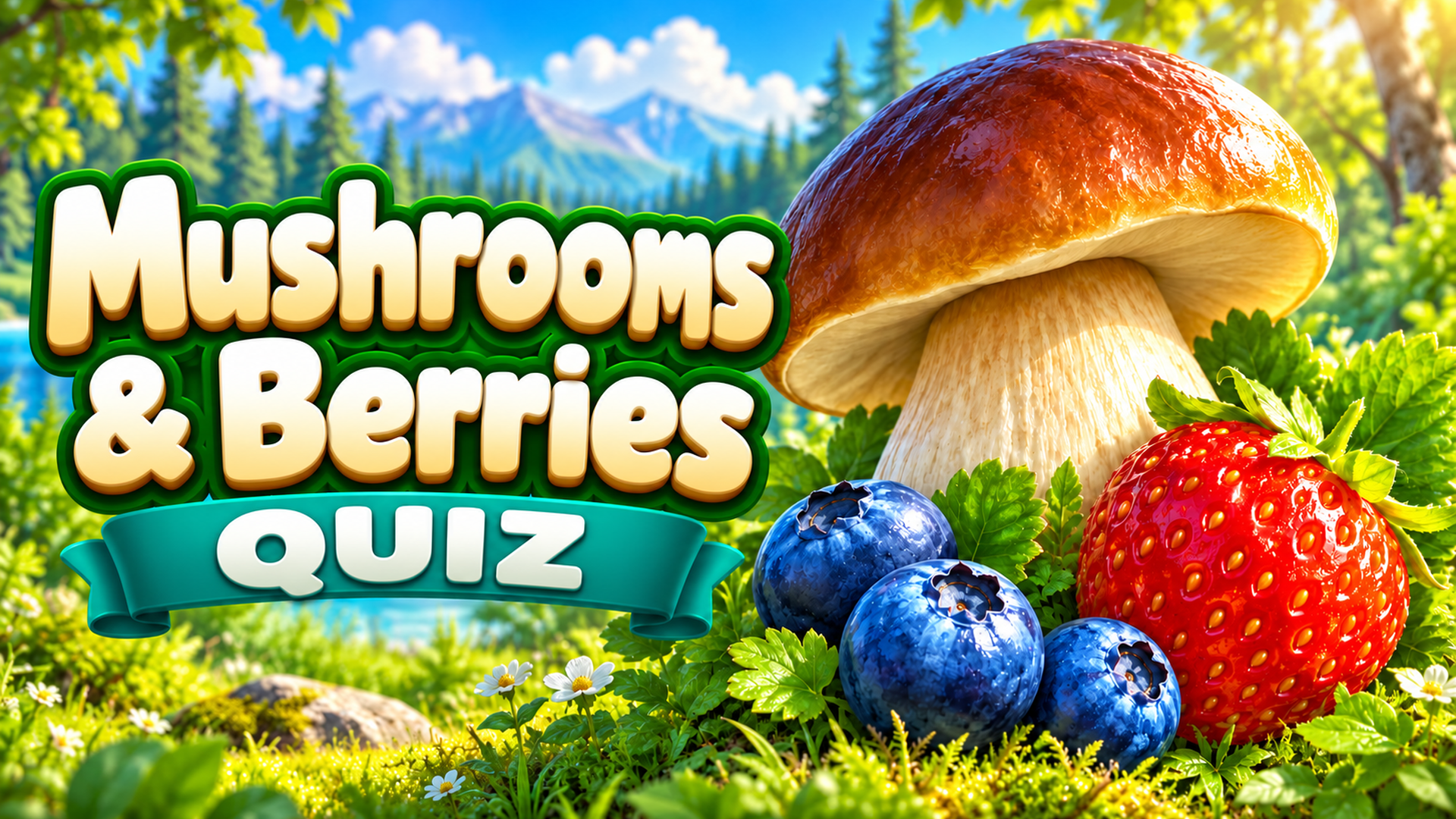 Mushrooms & Berries Quiz cover art