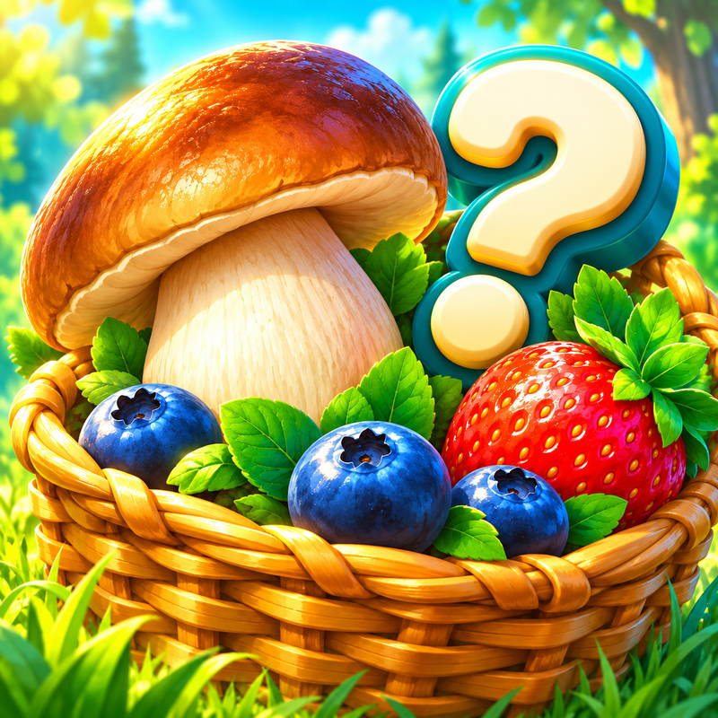 Mushrooms & Berries Quiz