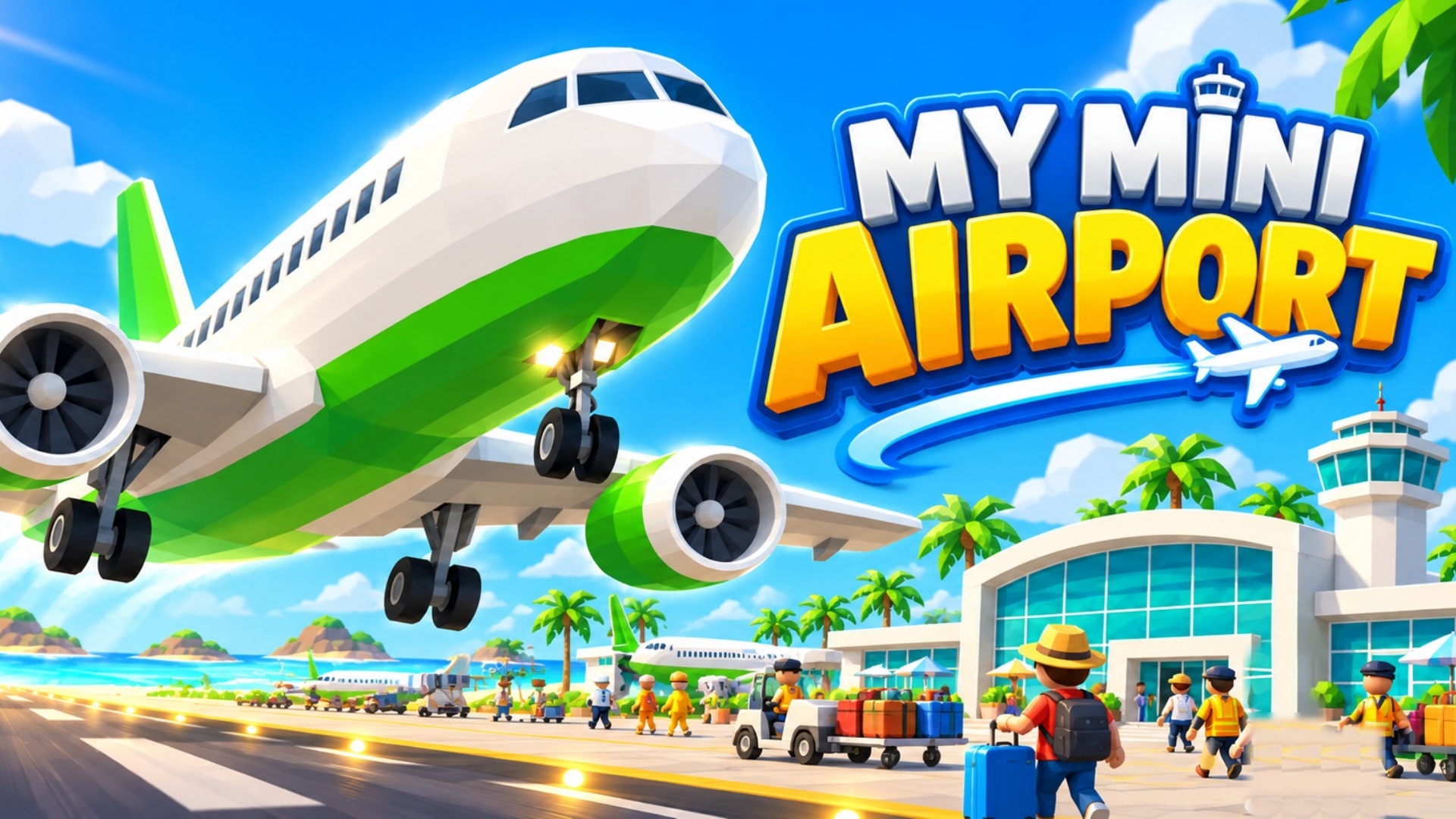 Imagen de portada de My Mini Airport: Idle Tycoon