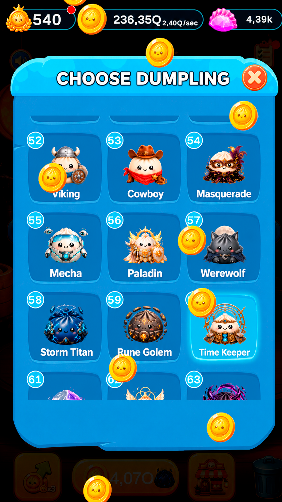 Mystery Dumpling Go: Merge IO Screenshot 2
