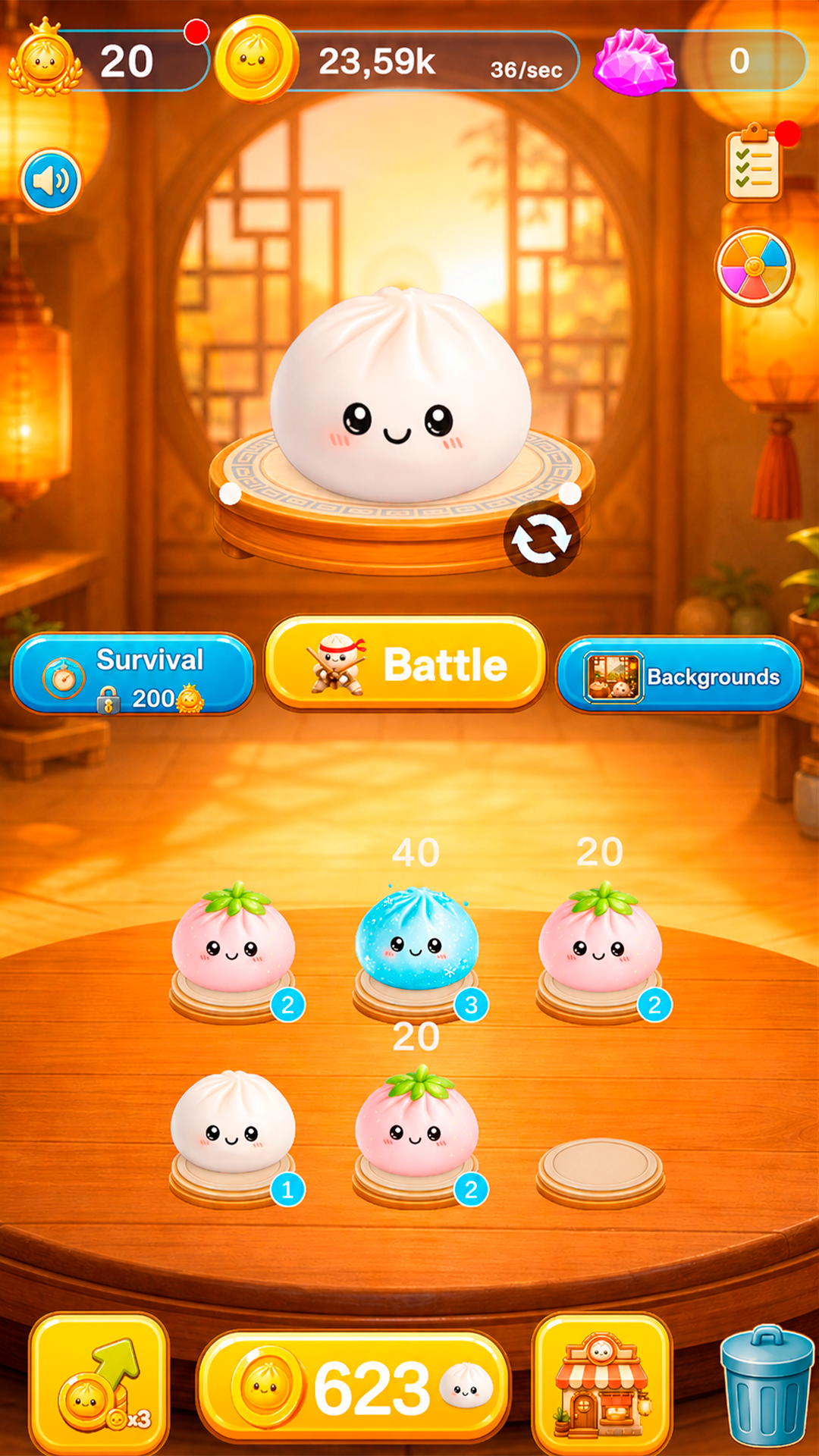 Mystery Dumpling Go: Merge IO Screenshot 1