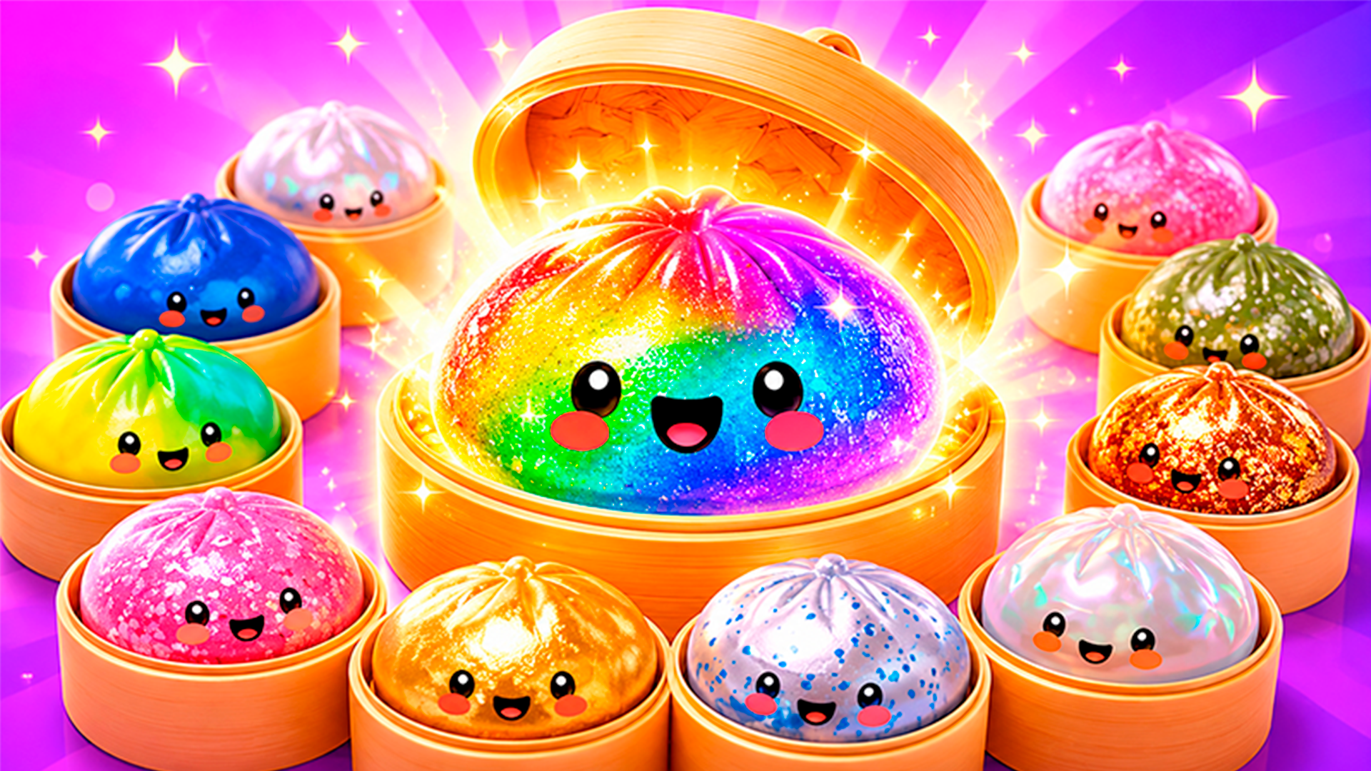 Mystery Squishy Dumpling Blind Box