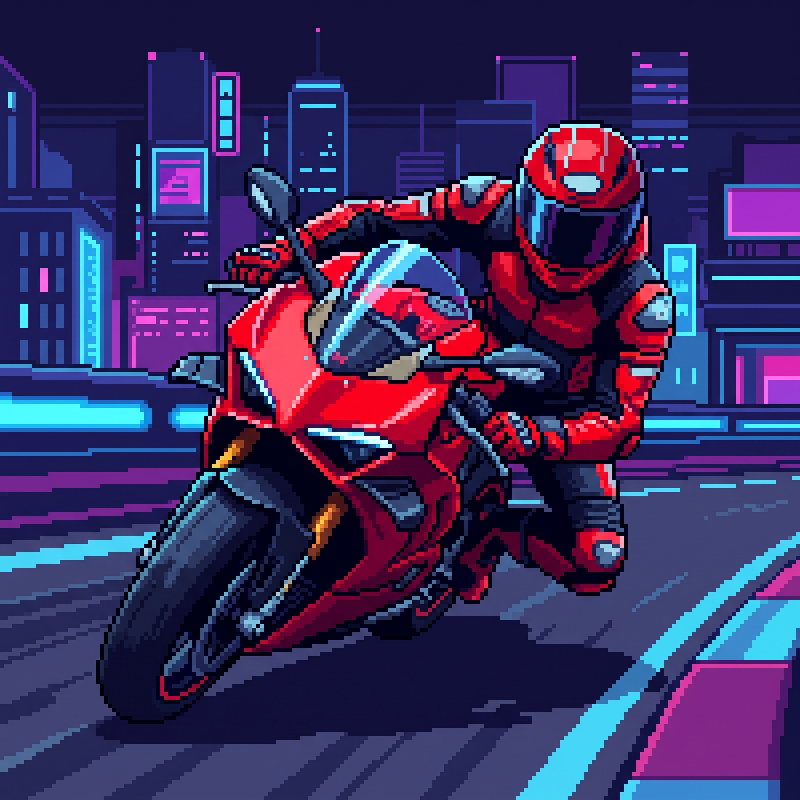Neon Apex Rider