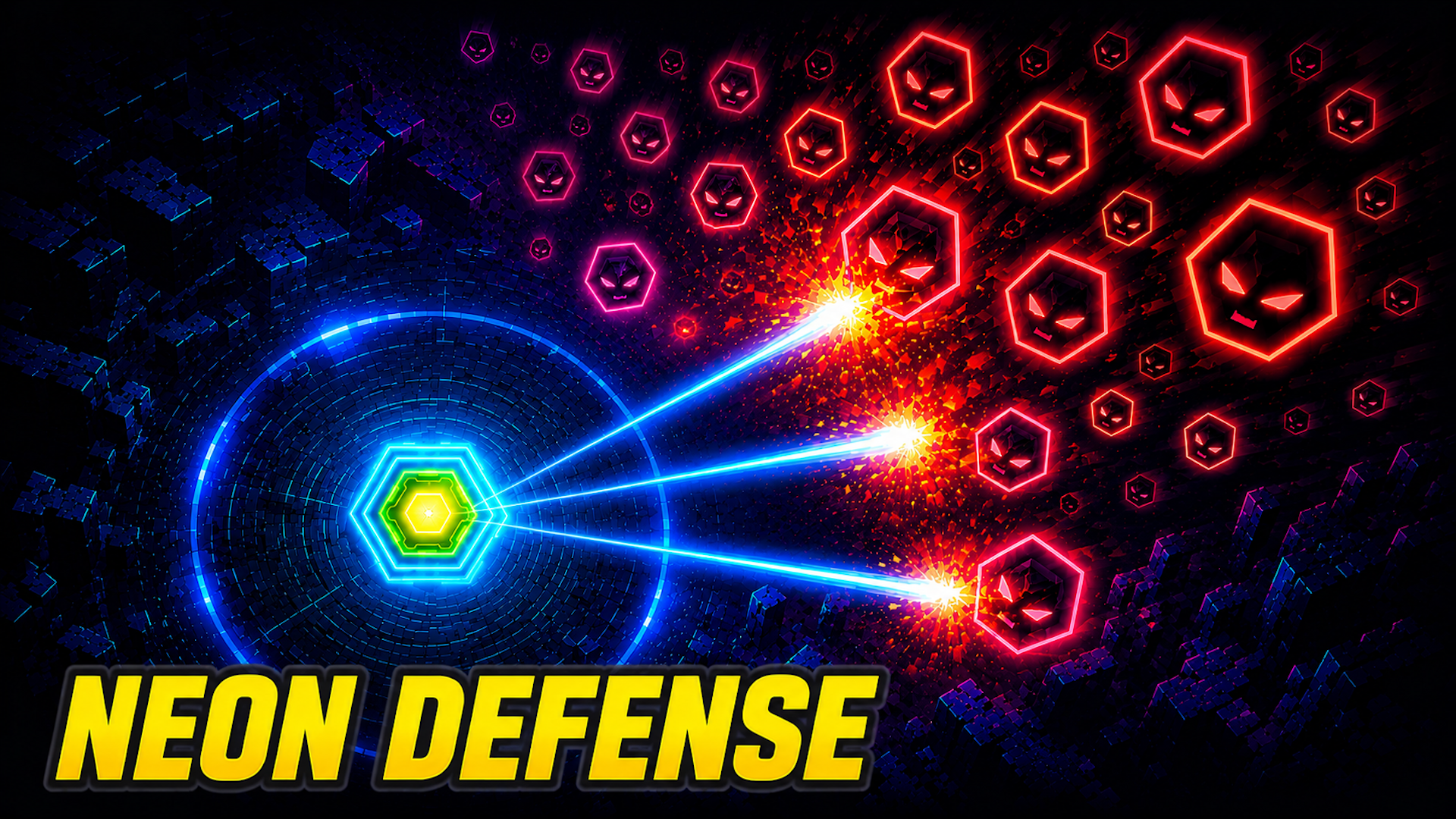 Neon Defense TD cover art