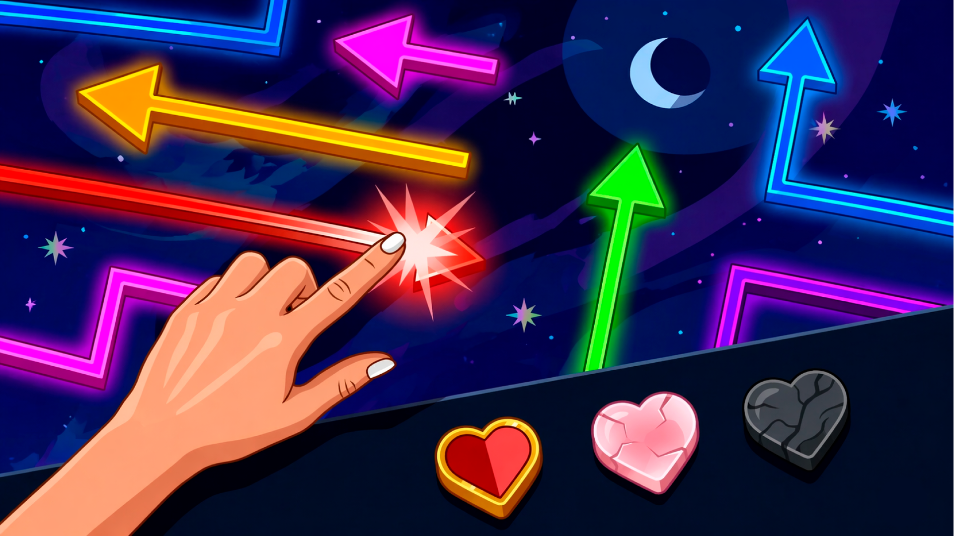 Neon Maze