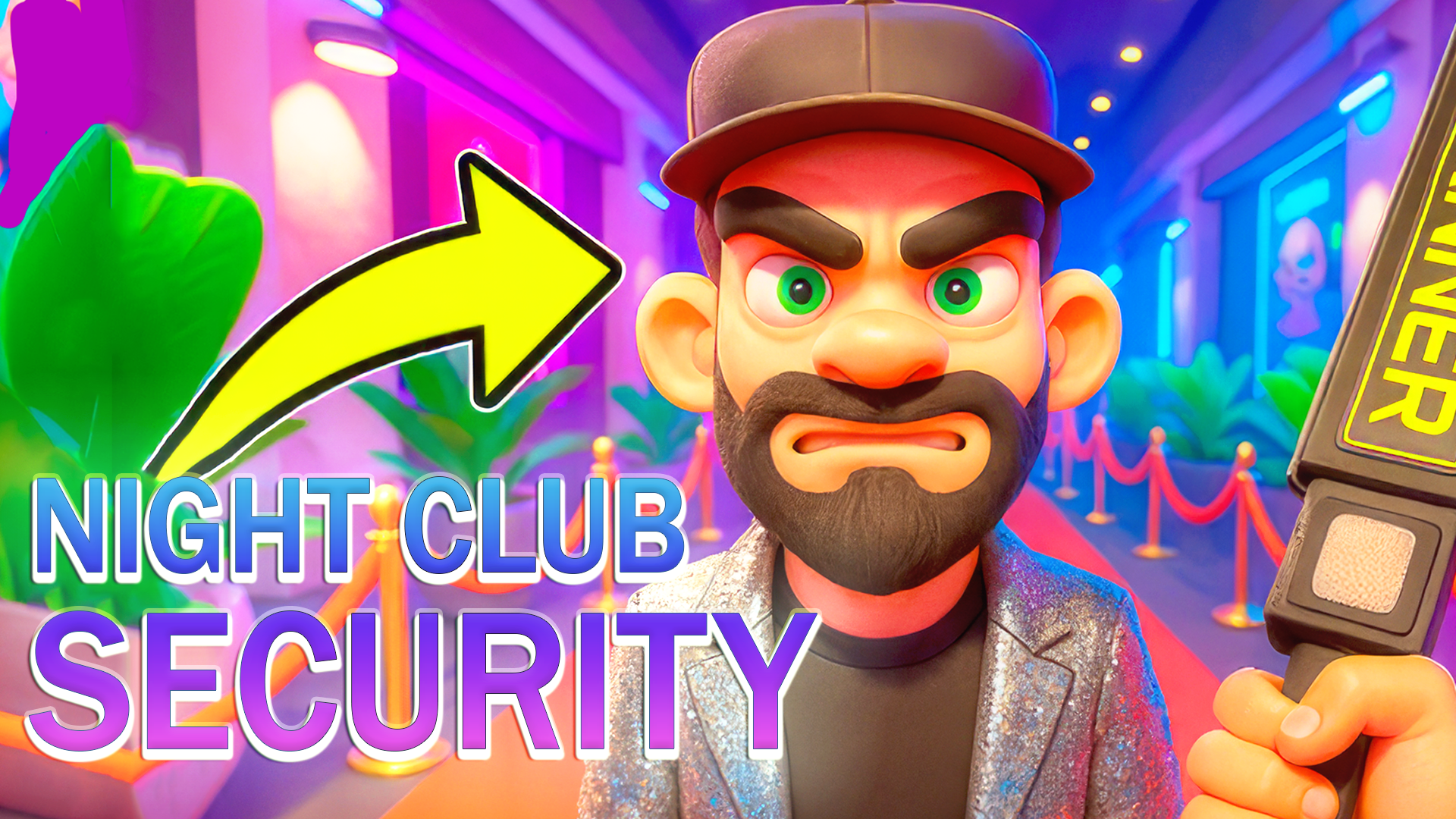 Arte da capa de Night Club Security