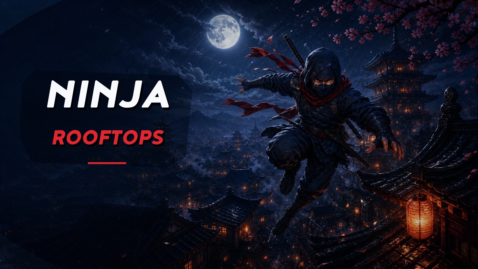 Imagen de portada de Ninja Rooftops