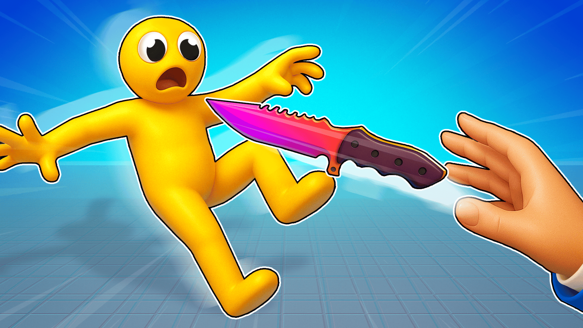Ninja vs Ragdolls: Sharp Knife Throw!