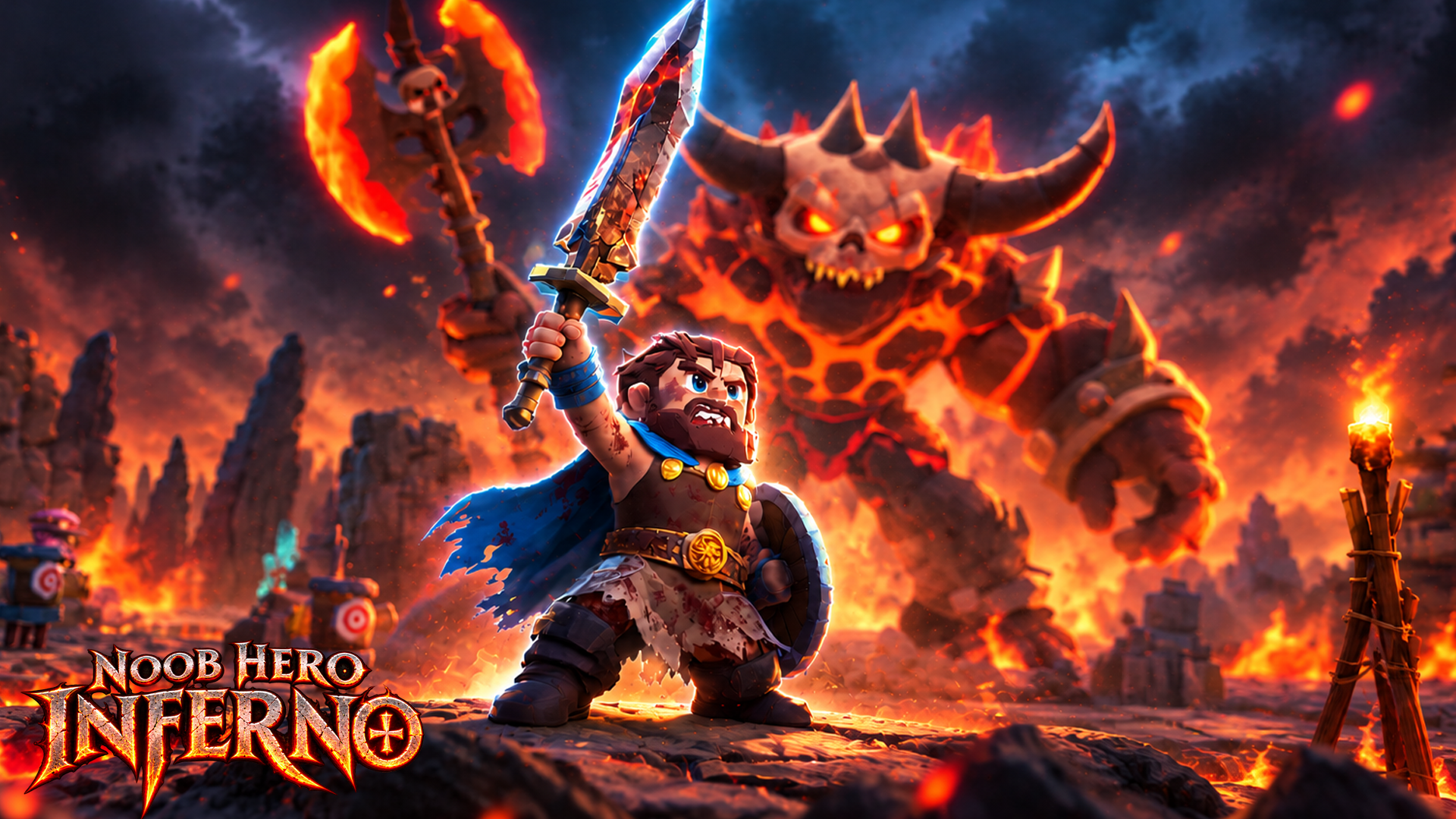 Noob Hero Inferno World