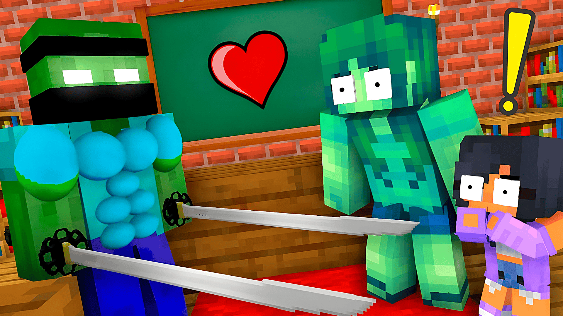 Noob protects the school Coverbild