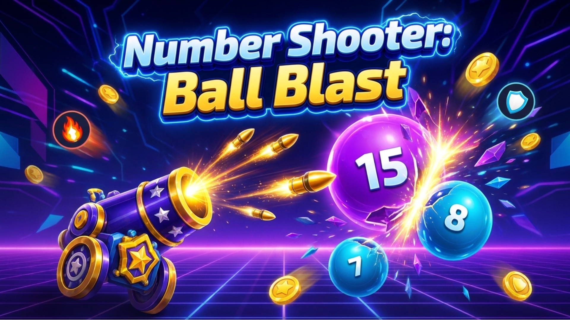 Gambar sampul Number Shooter: Ball Blast