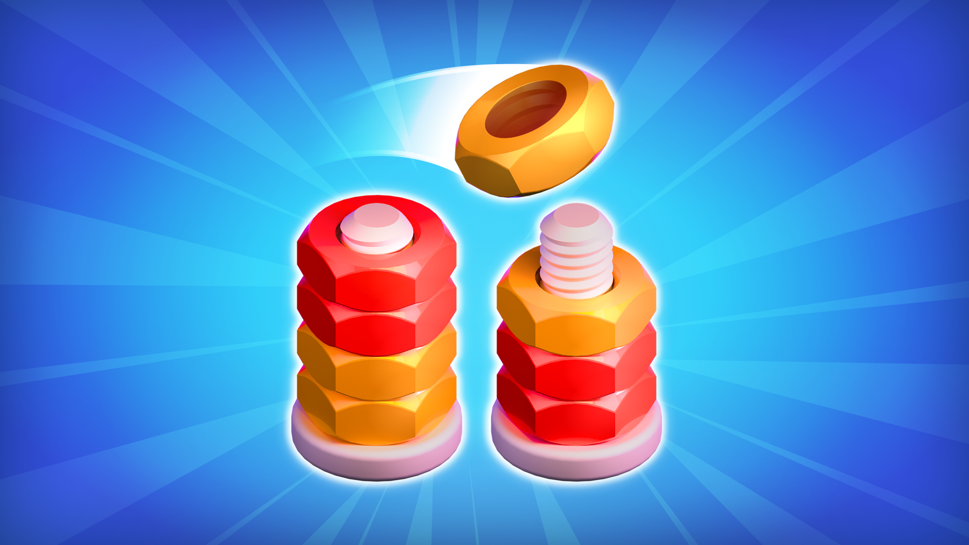 Copertina di Nuts & Bolts Sort Puzzle