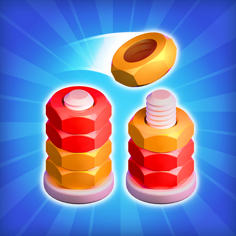 Nuts & Bolts Sort Puzzle