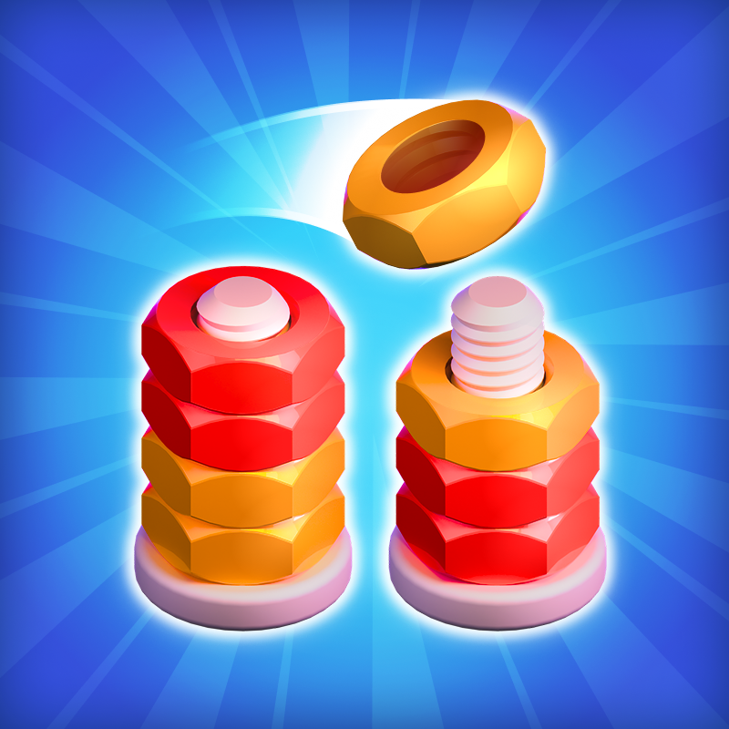 Nuts & Bolts Sort Puzzle