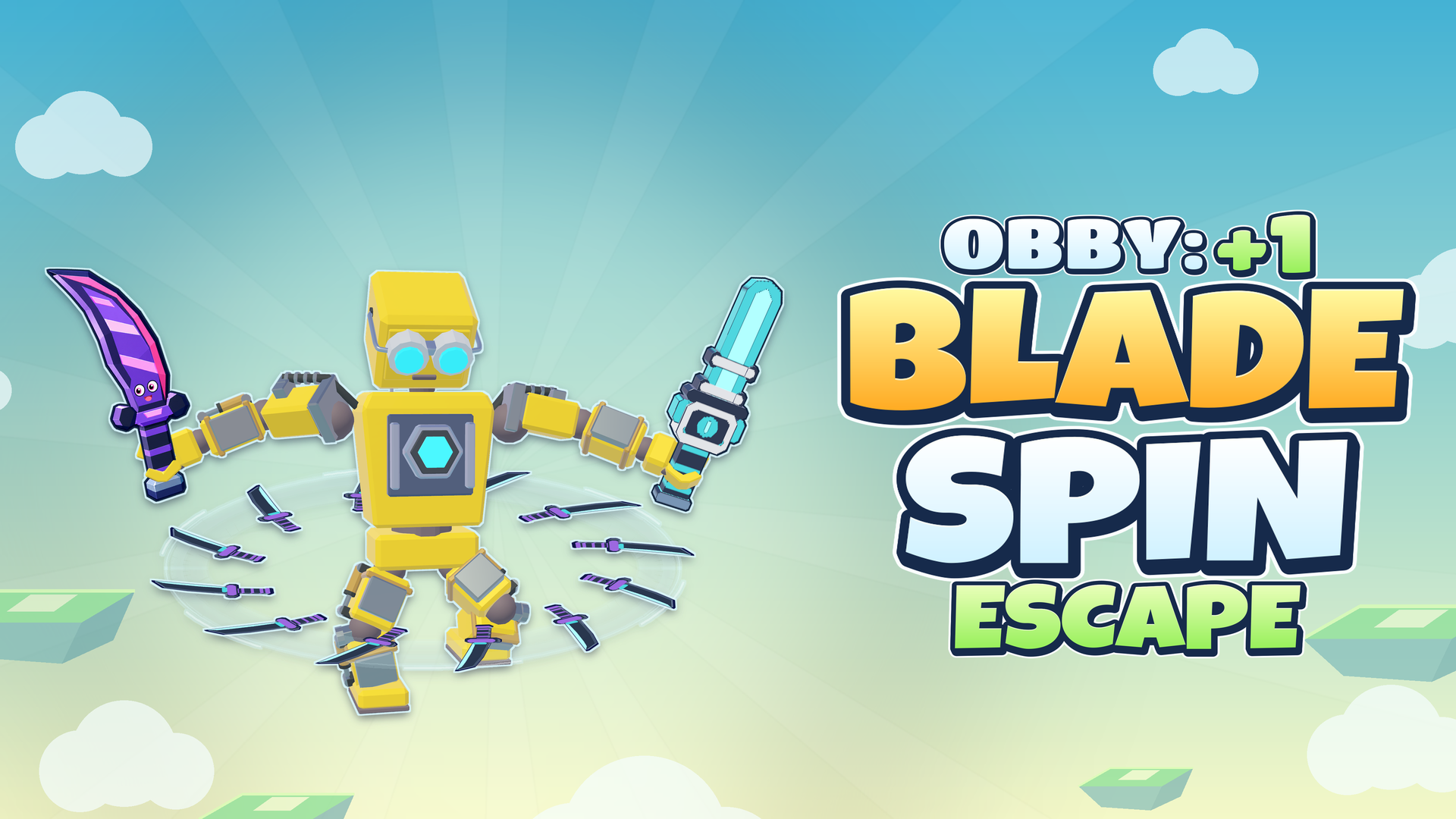 Obby: +1 Blade Spin Escape