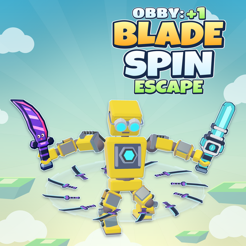 Obby: +1 Blade Spin Escape