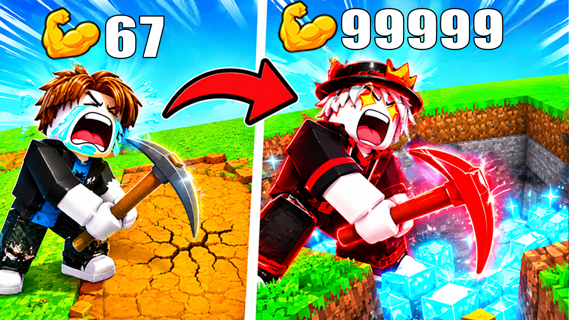 Obby: +1 Digging Power per Click