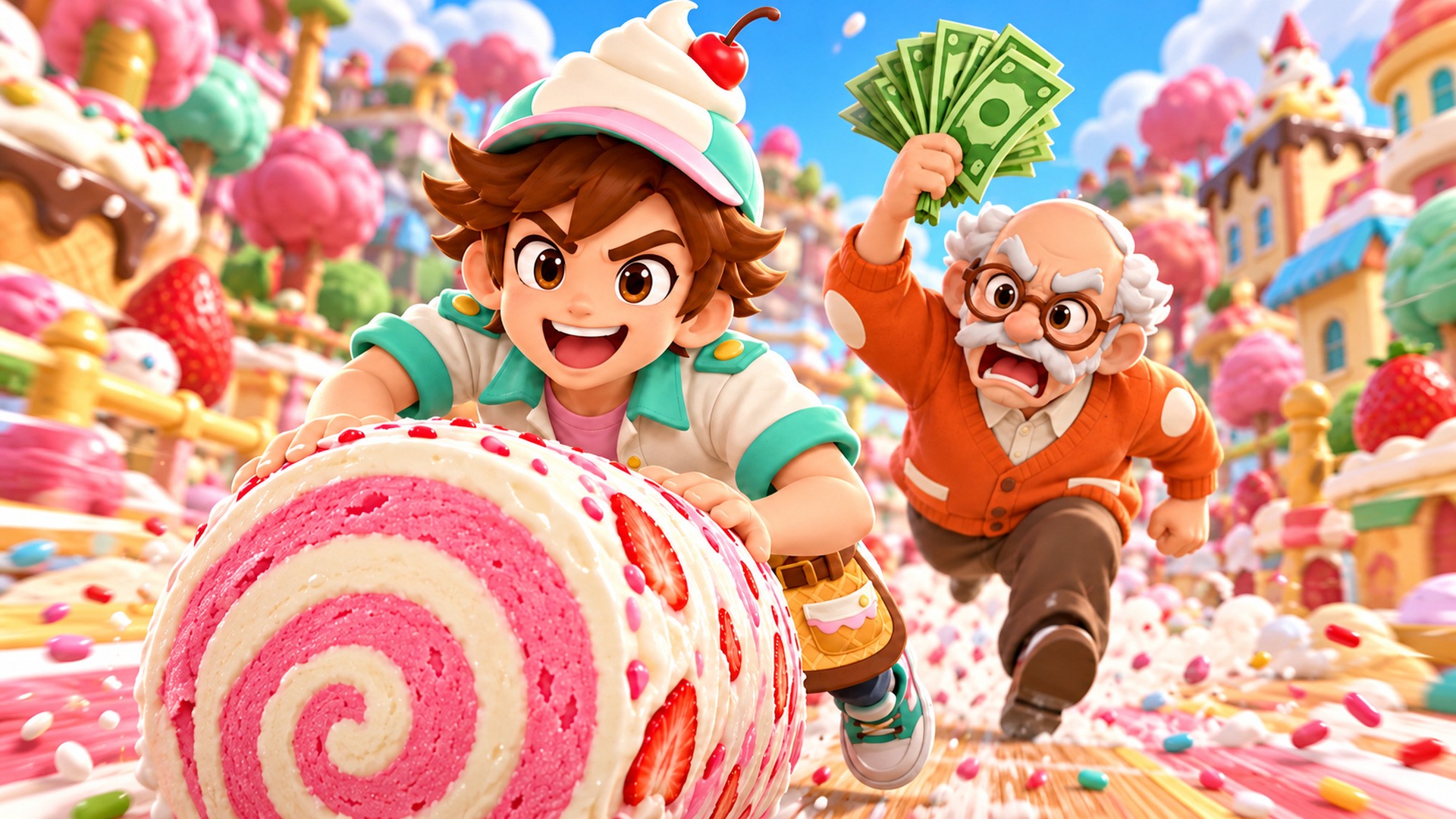 Obby +1 Roll Ice Cream