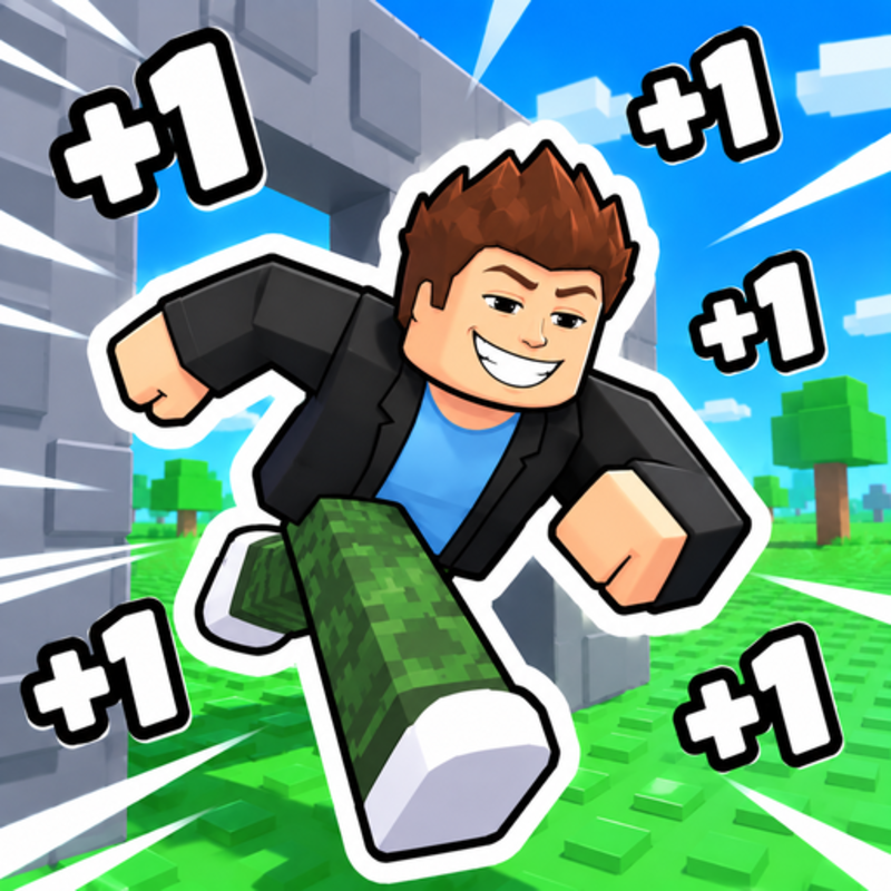 Obby: +1 Shrink for Running