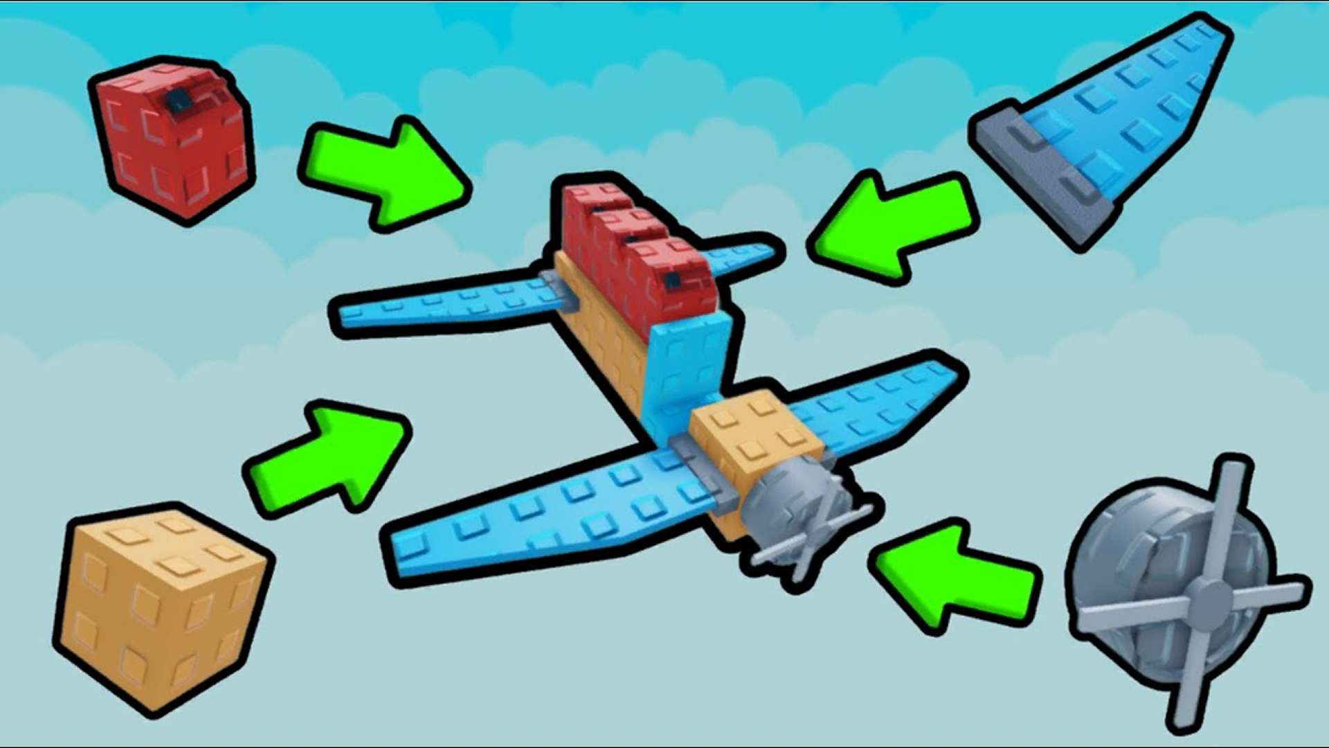 Obby Craft: Build a Plane game artwork