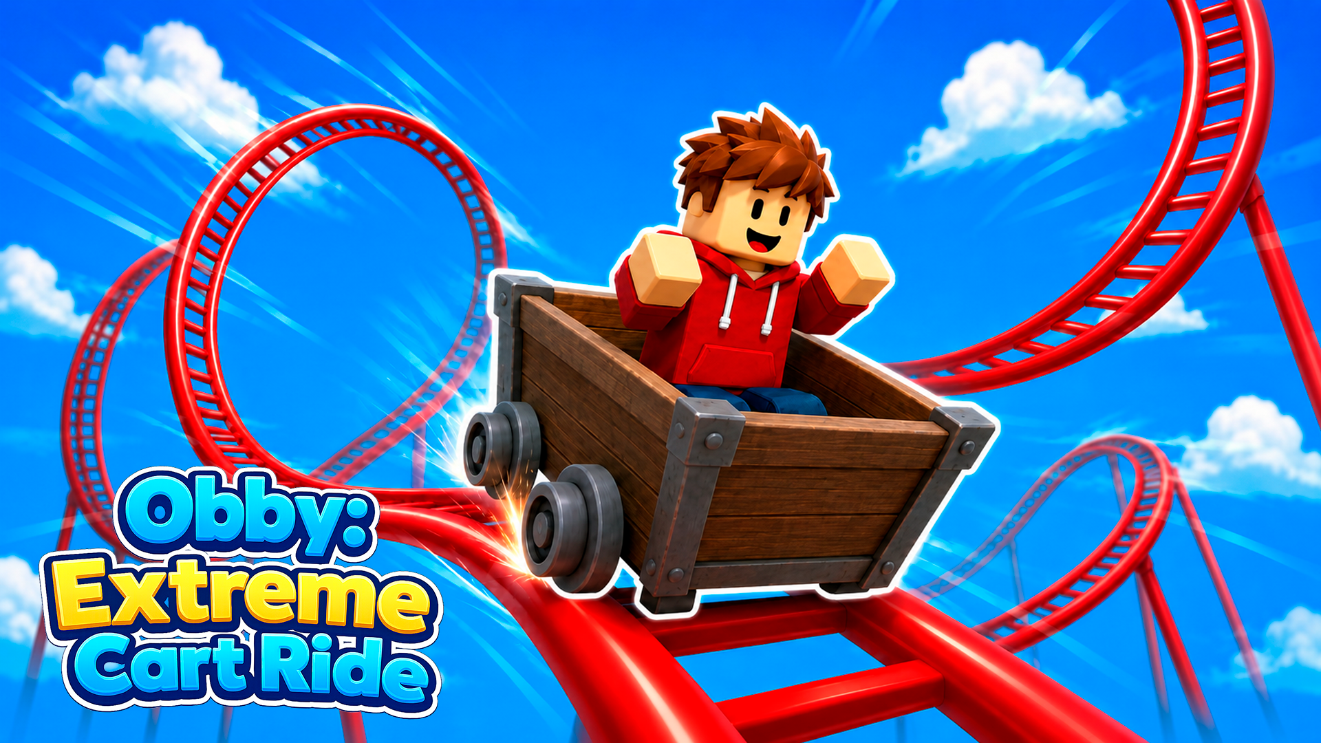 Obby: Extreme Cart Ride game artwork