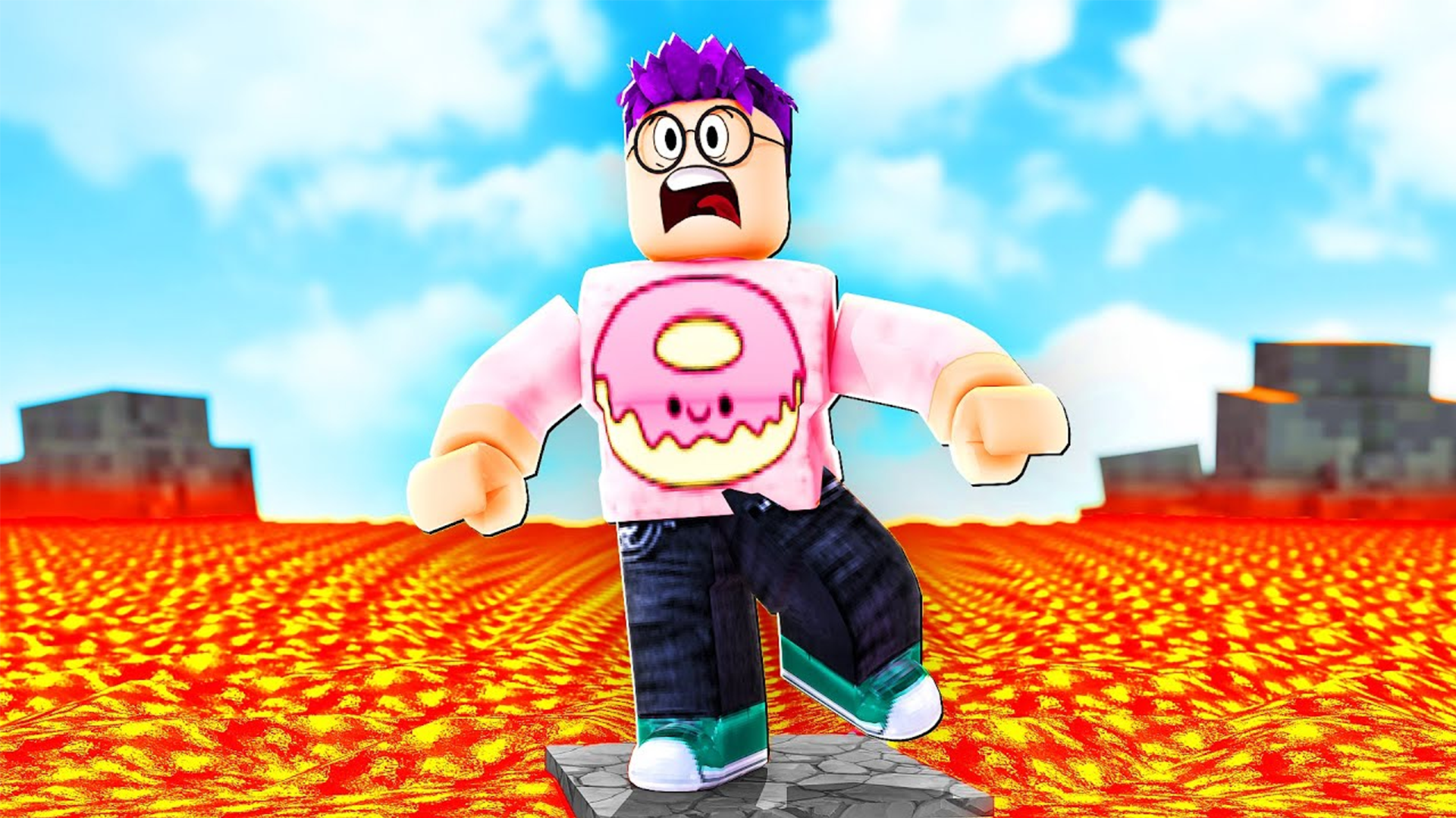 Copertina di Obby Parkour: Lava Escape