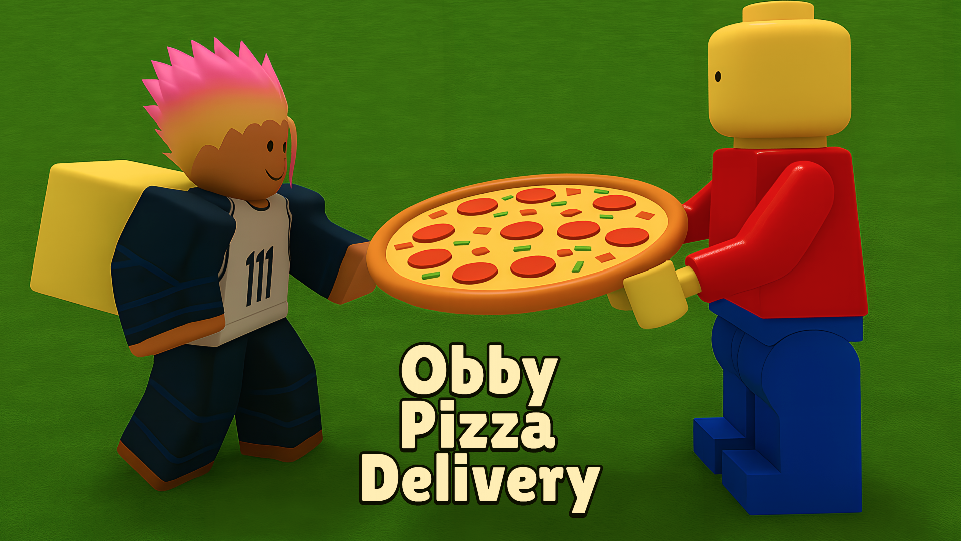 Obby Pizza Delivery game artwork