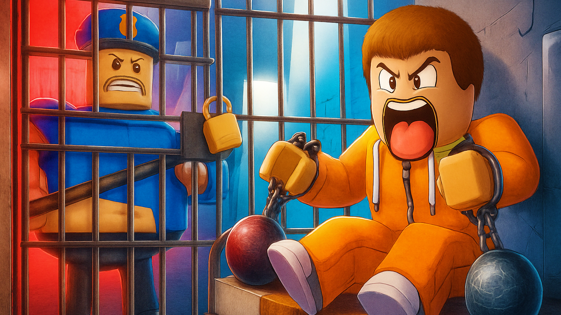 Imagen de portada de Obby Prison Barry Escape