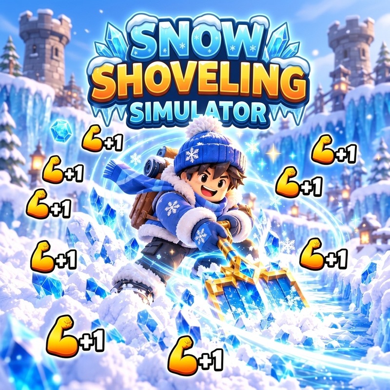 Obby Snow Shoveling