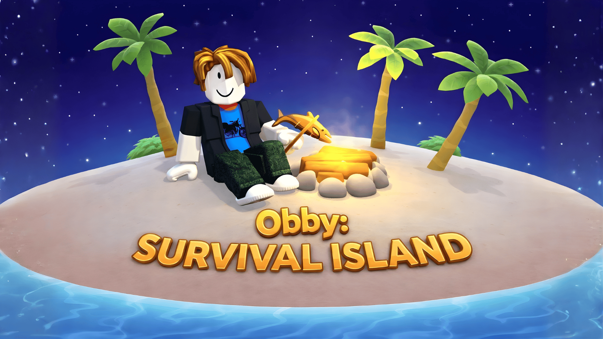 Obby: Survival Island game artwork