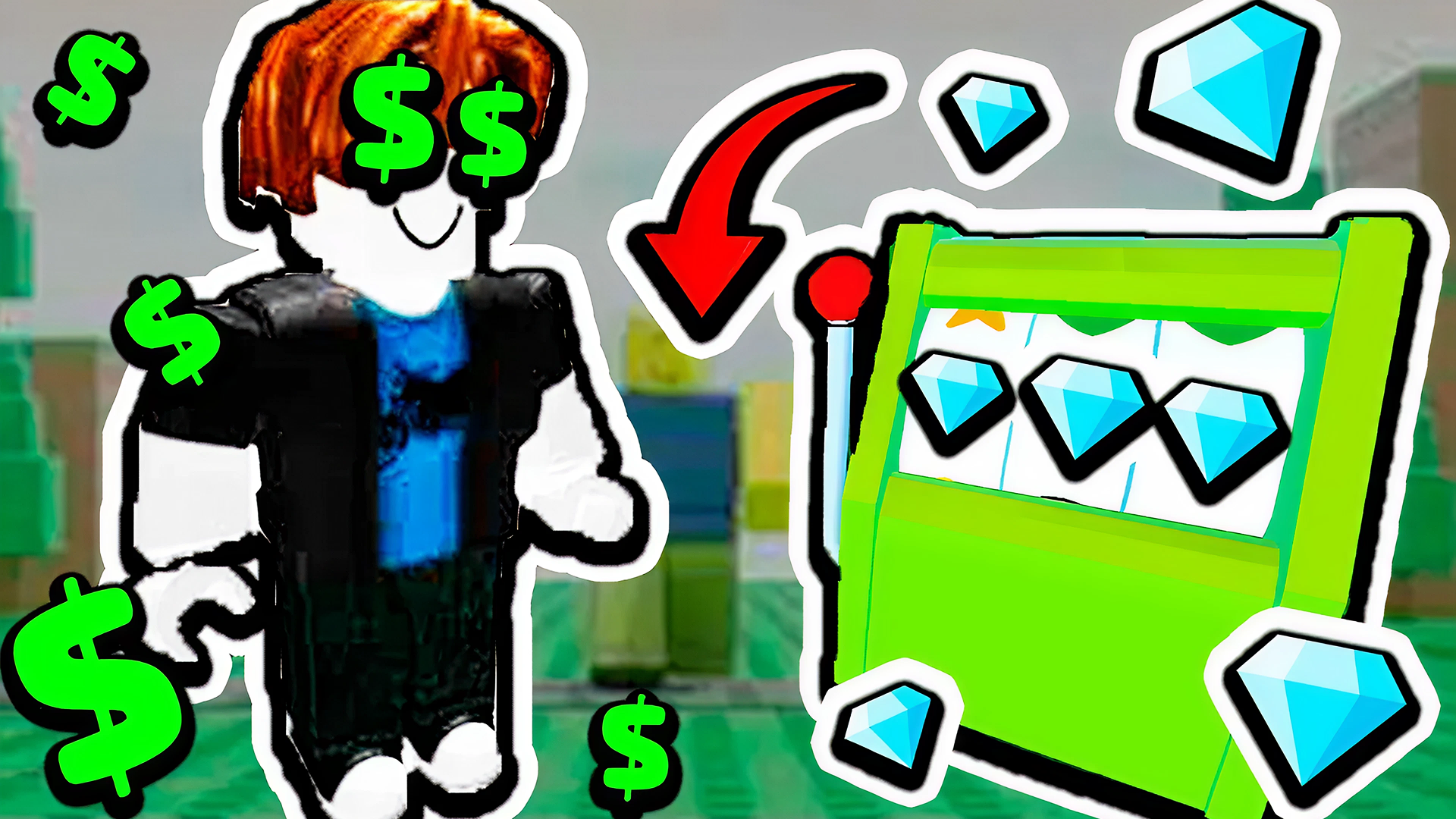 Arte da capa de Obby: Upgrade Your Lucky Machine!