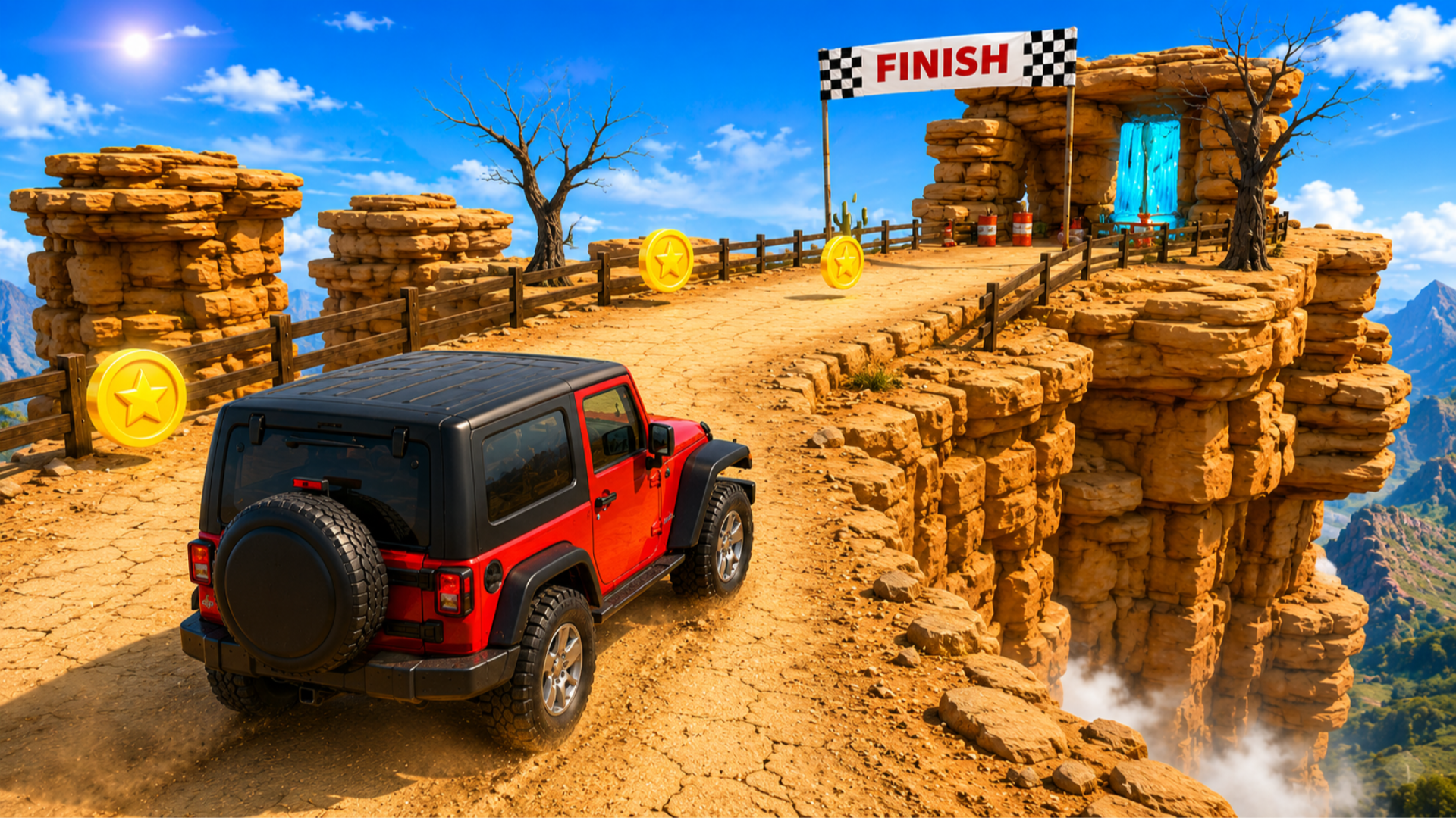 Okładka Offroad Jeep Driving Mountain Climb