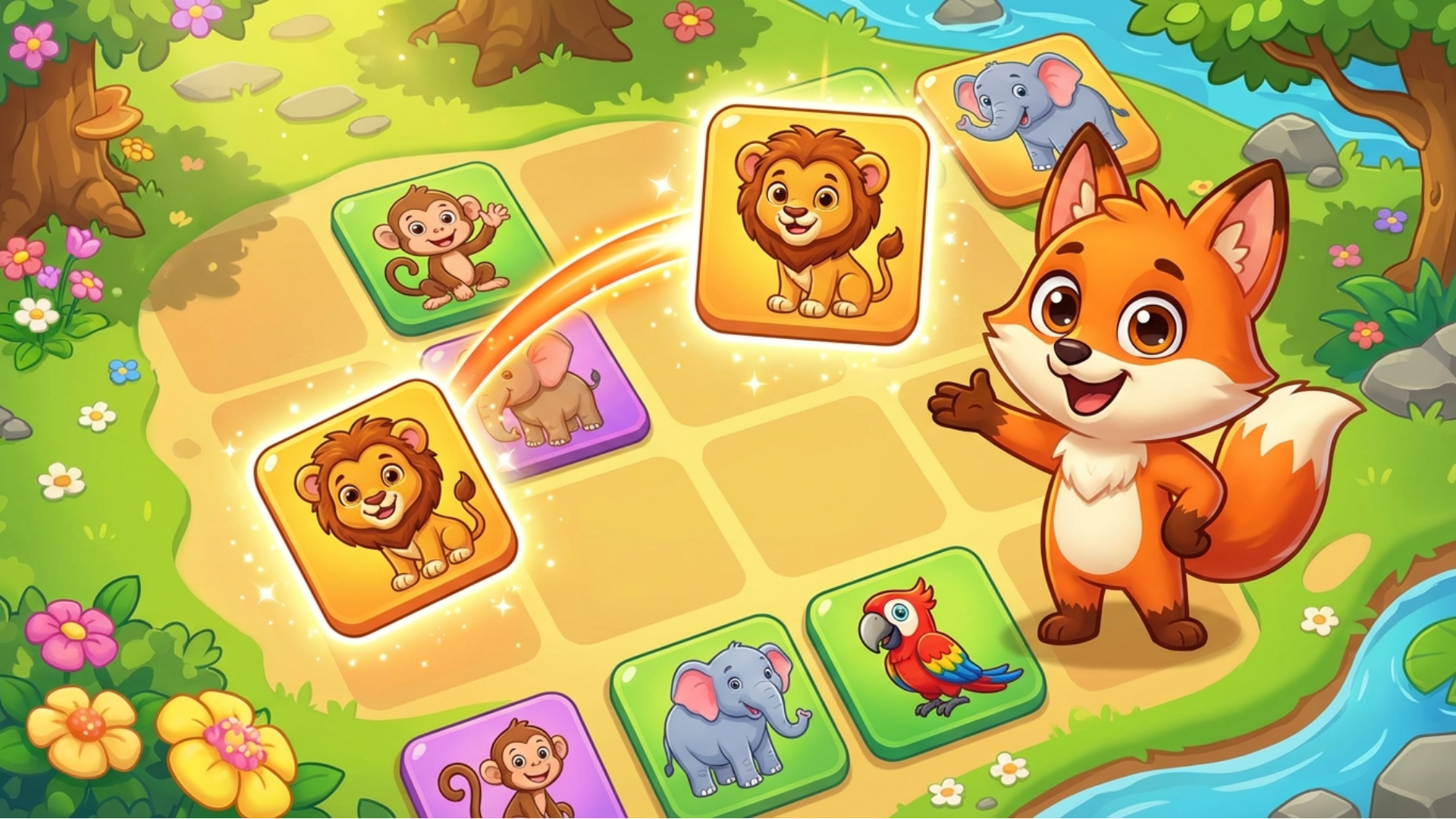 ONET Classic: Connect Animals