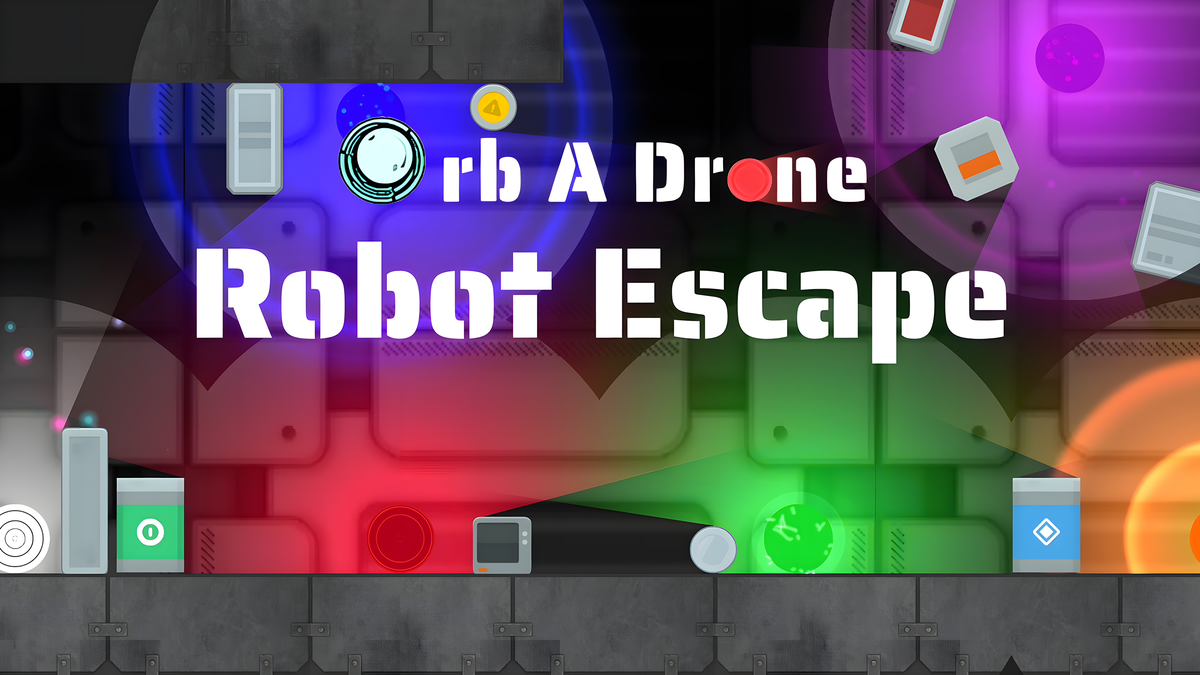 Imagen de portada de OrbaDrone - Robot Escape