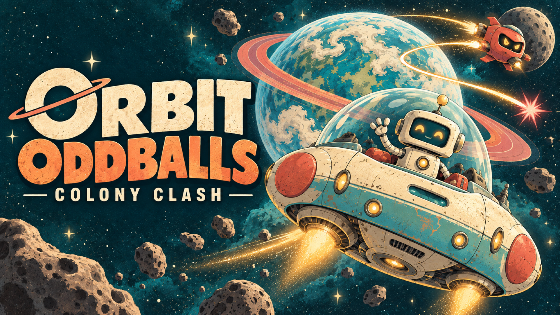 Arte da capa de Orbit Oddballs