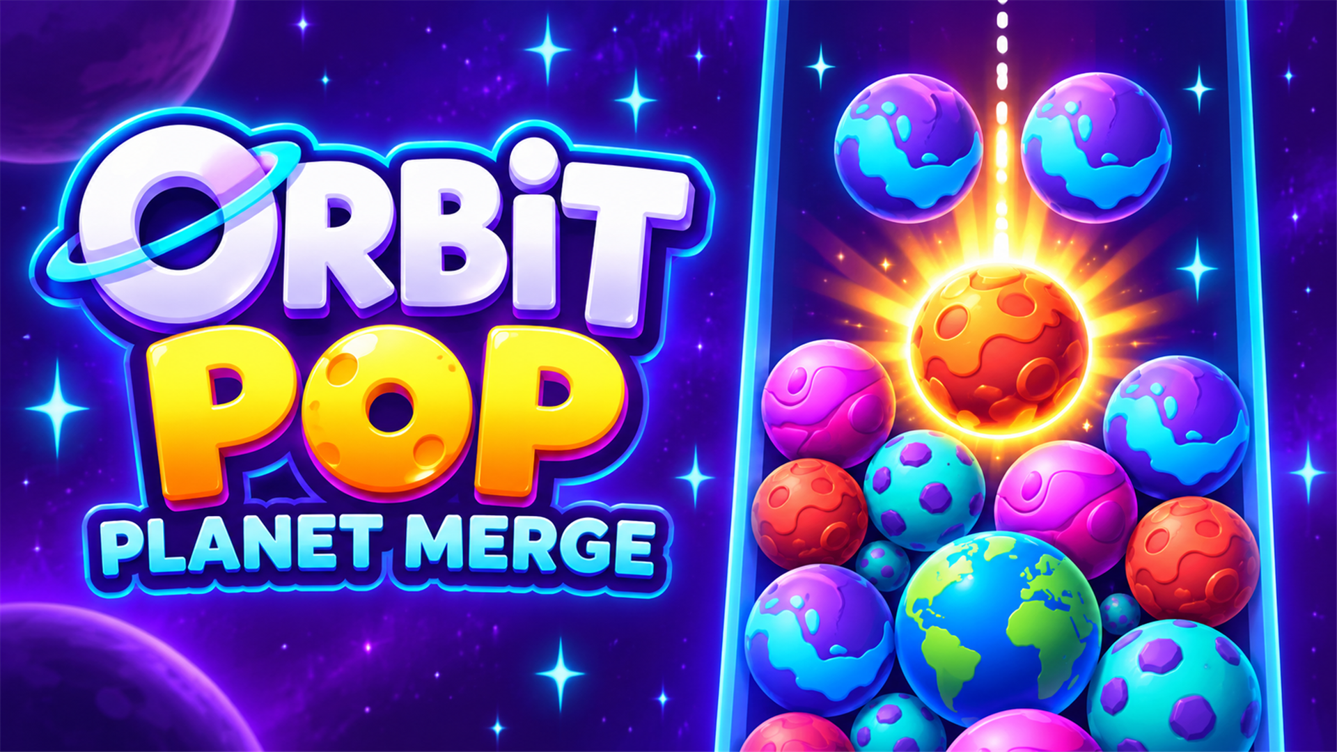 Orbit Pop: Planet Merge