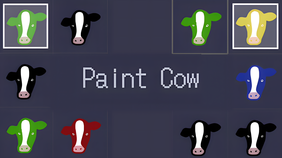 Arte da capa de Paint Cow