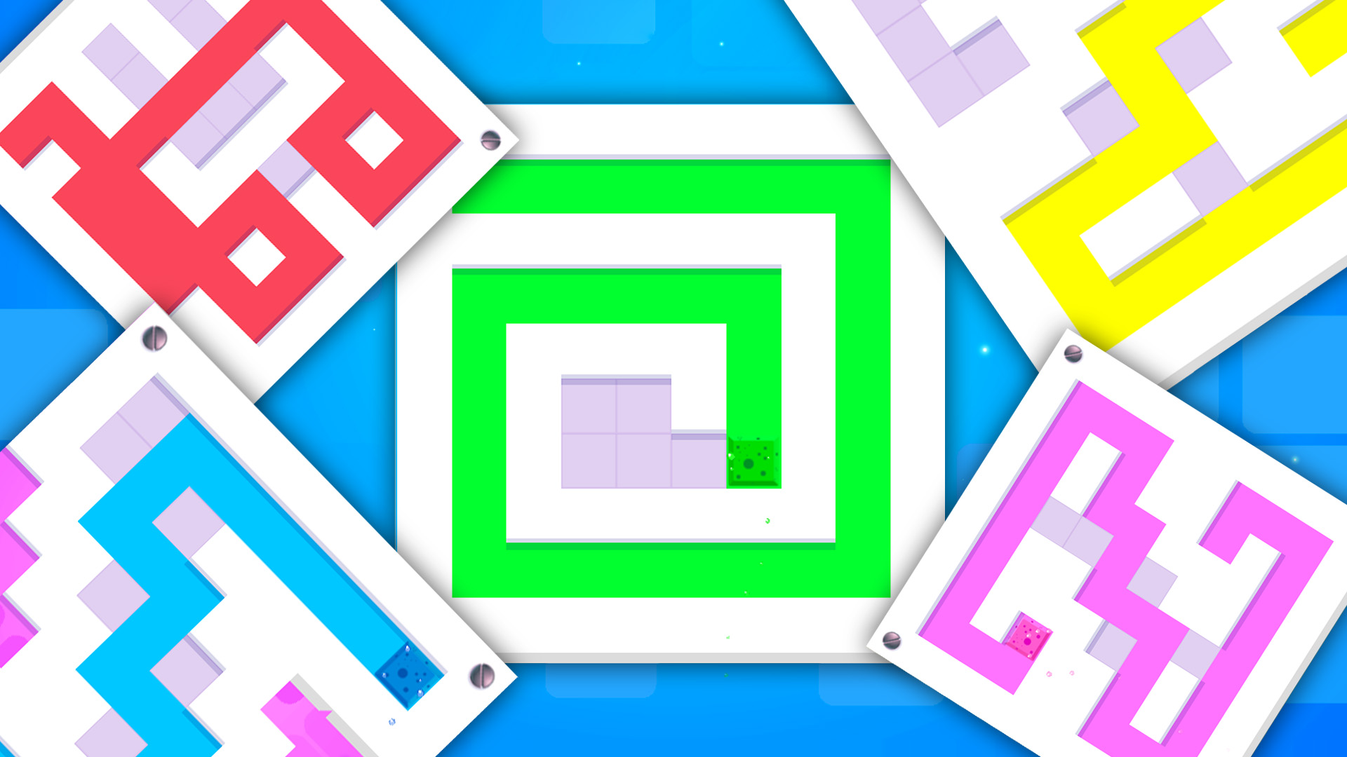 Visuel de Paint Sponges Puzzle