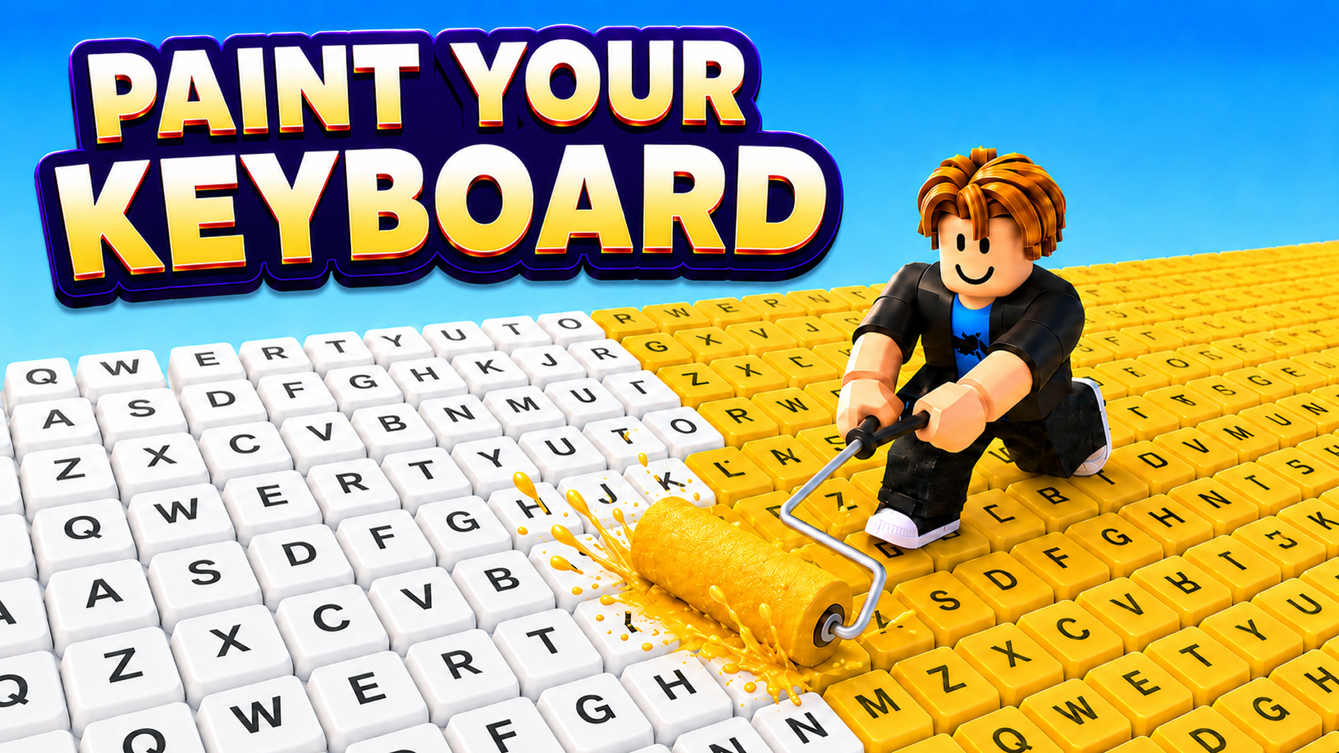 Arte da capa de Paint the Keyboard