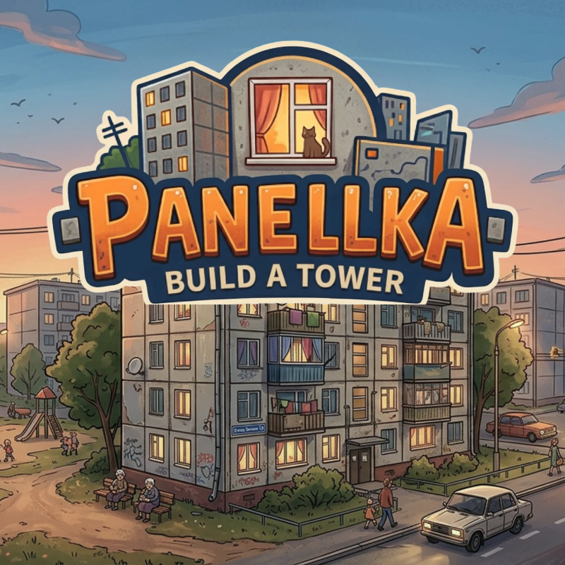 Panellka: Build a Tower - Arcade puzzle game thumbnail