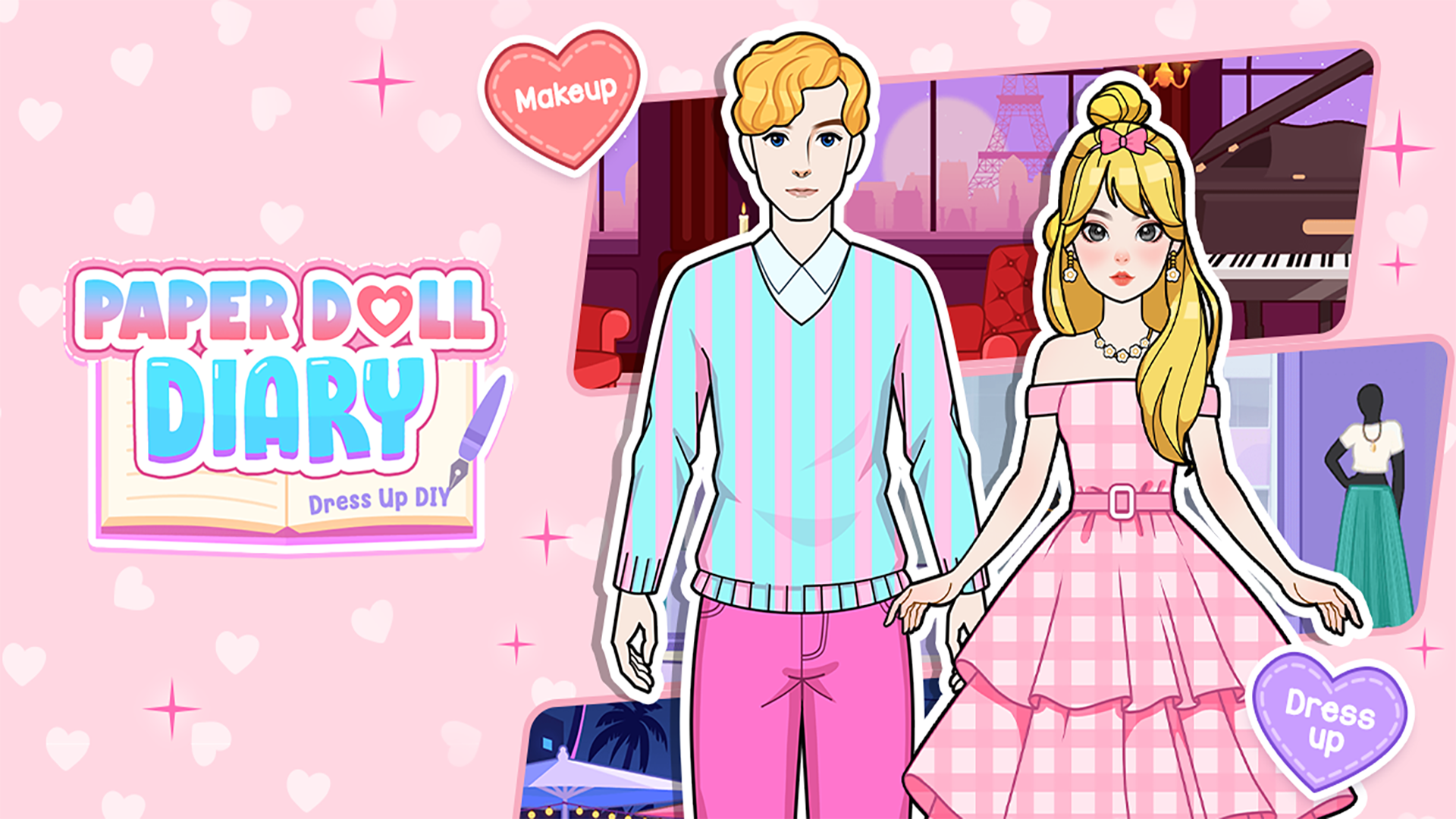 Paper Doll Diary: Dress Up DIY game thumbnail