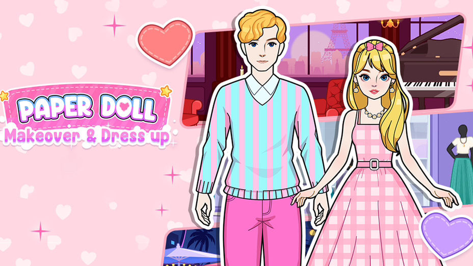 Paper Doll Makeover & Dress Up screenshot 2