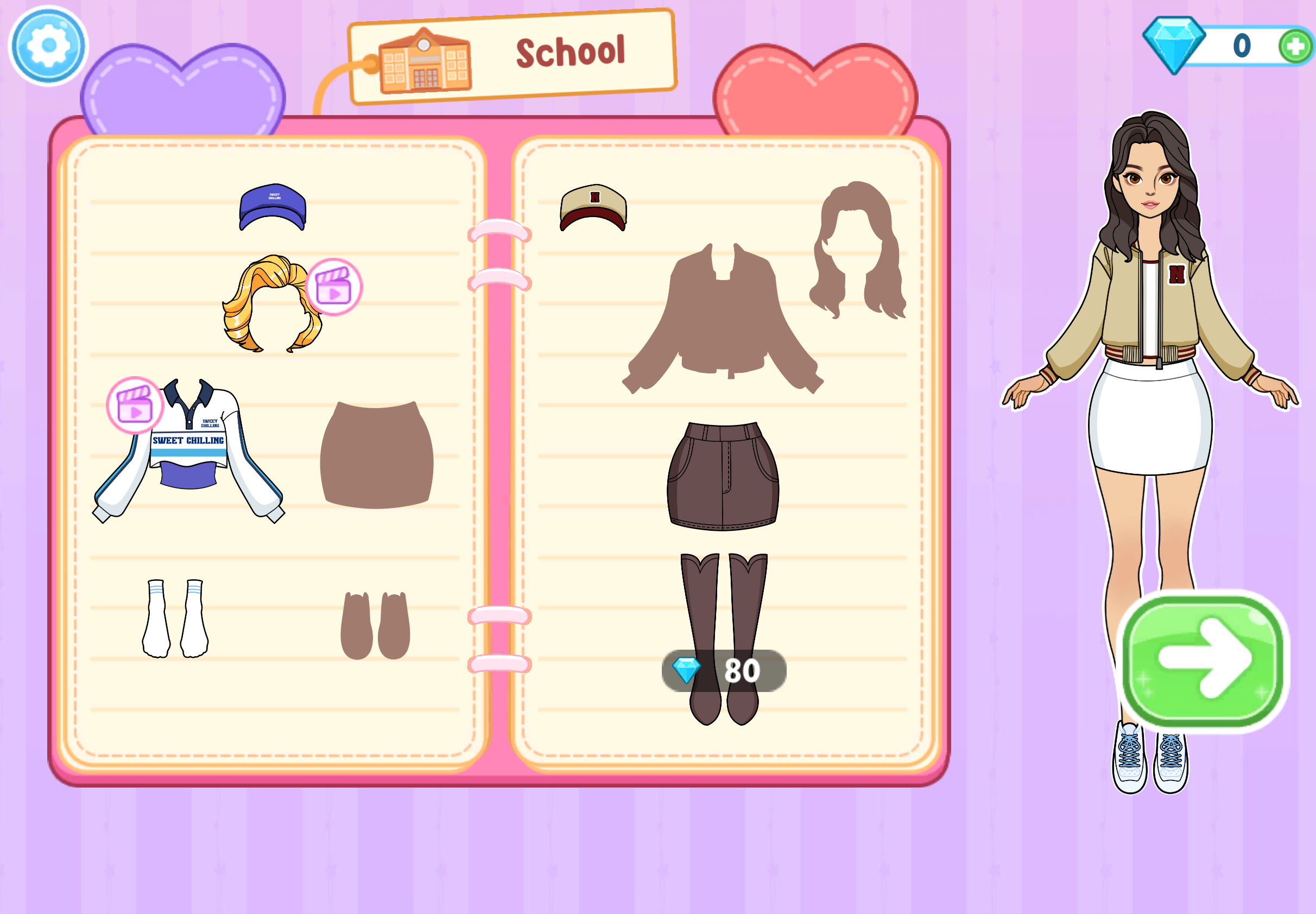Paper Doll Makeover & Dress Up screenshot 3