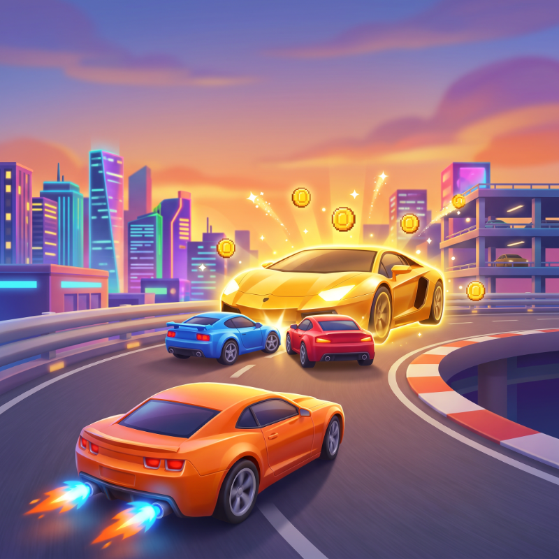 Parking Lot Race 3D
