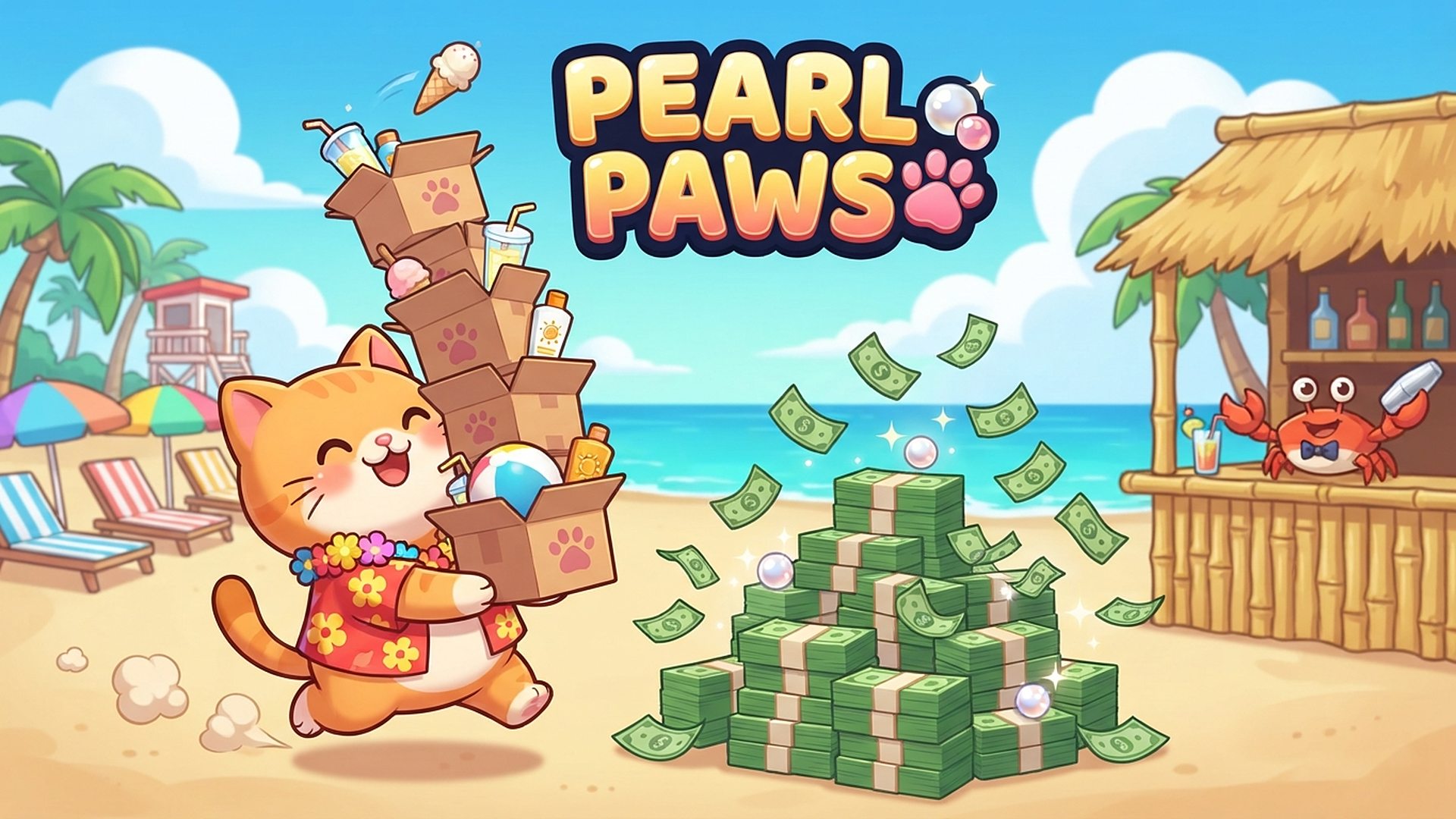 Arte da capa de Pearl Paws