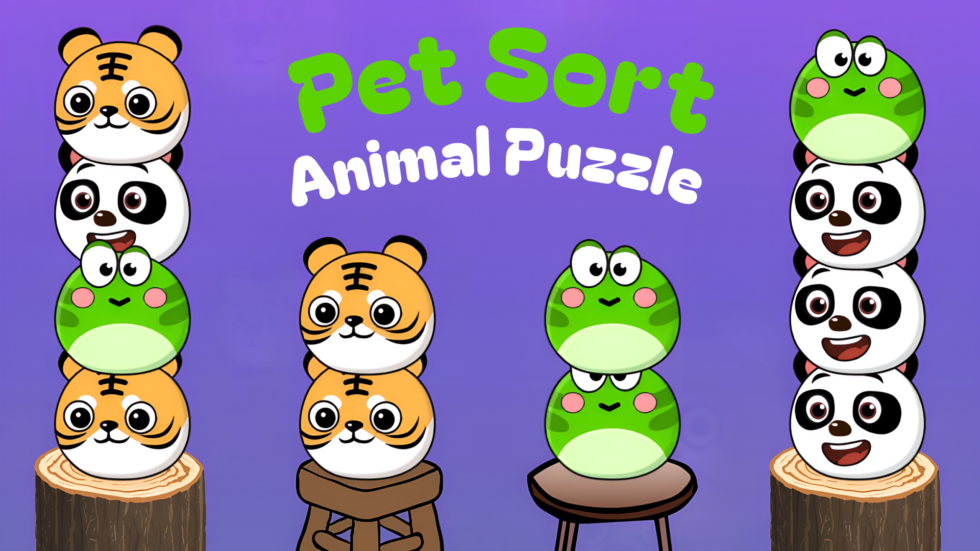 Pet Sort Animal Puzzle