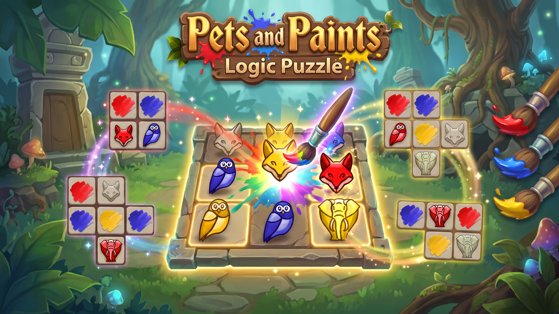 Pets and Paints: Logic Puzzle game thumbnail